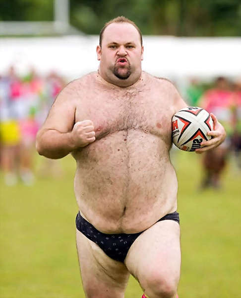 image of fat man diet