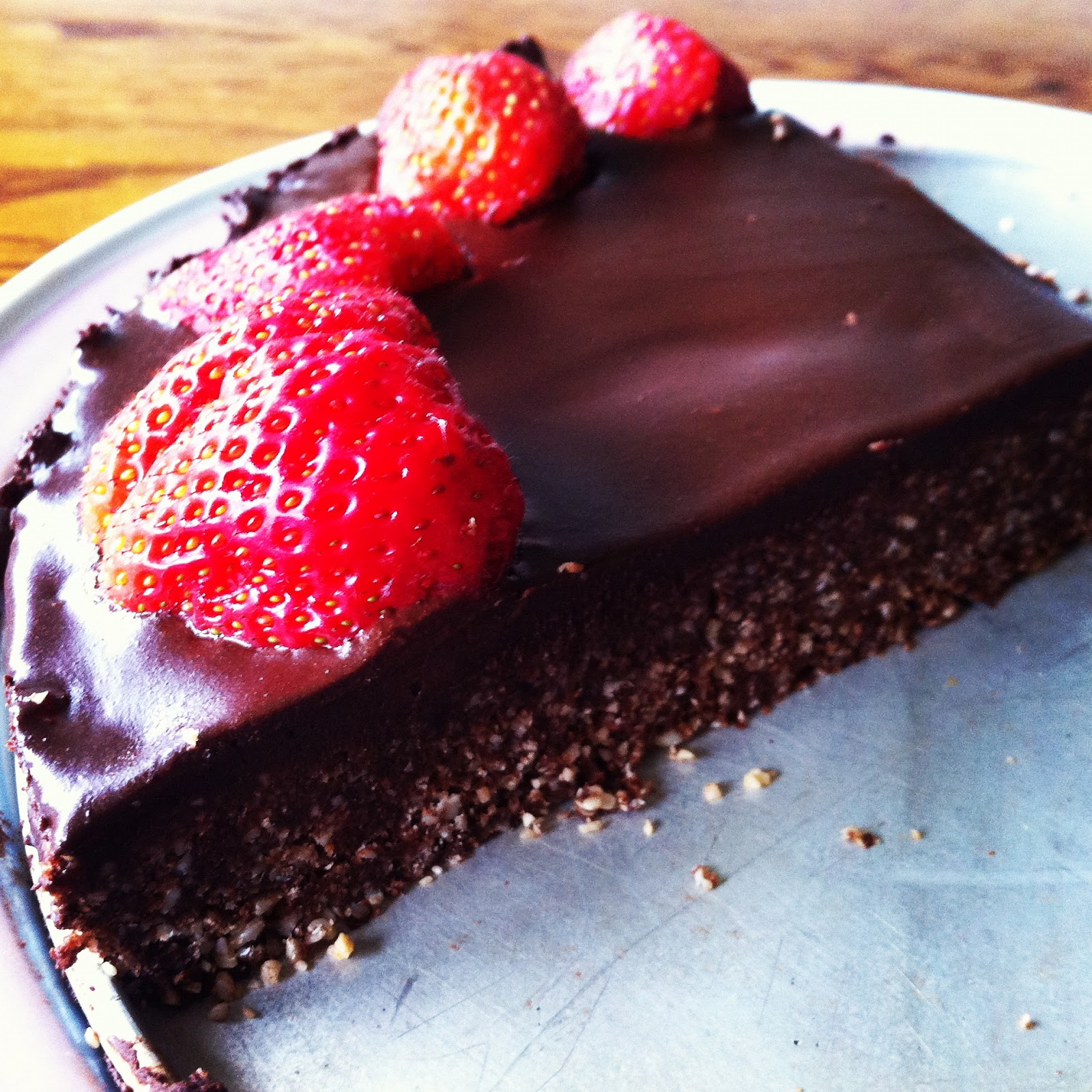 raw sjokoladekake oppskrift
