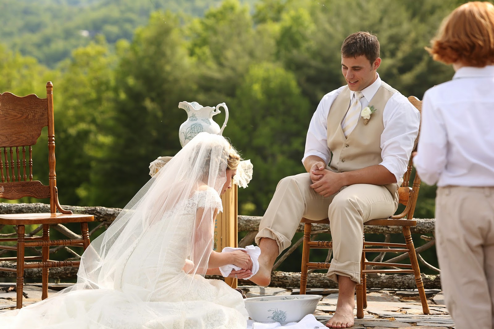 The Adorable Mess: Our Foot Washing Ceremony