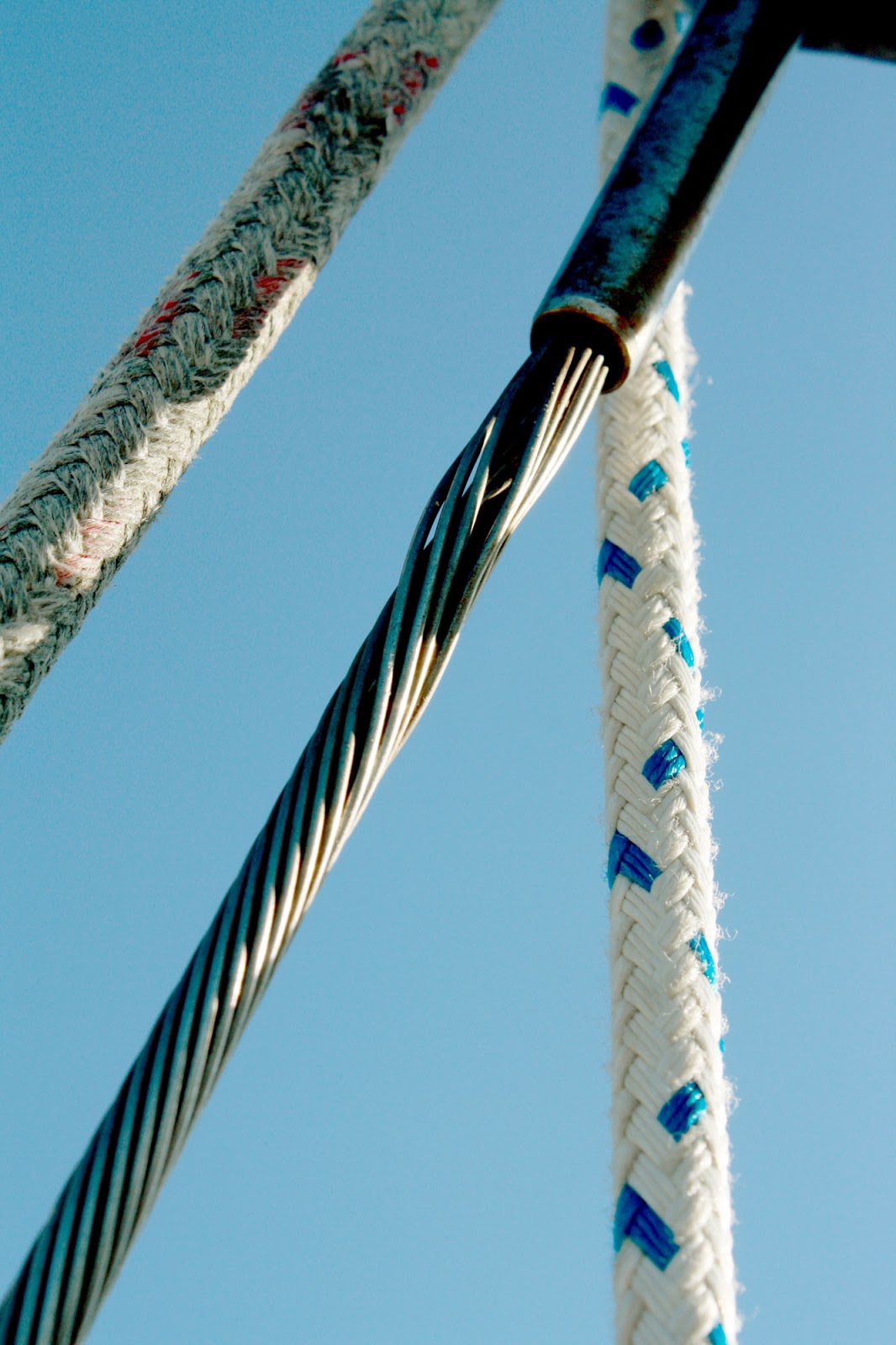 Boldly Go Sailing Your Mast Could Come Down Really! Halyard Wraps