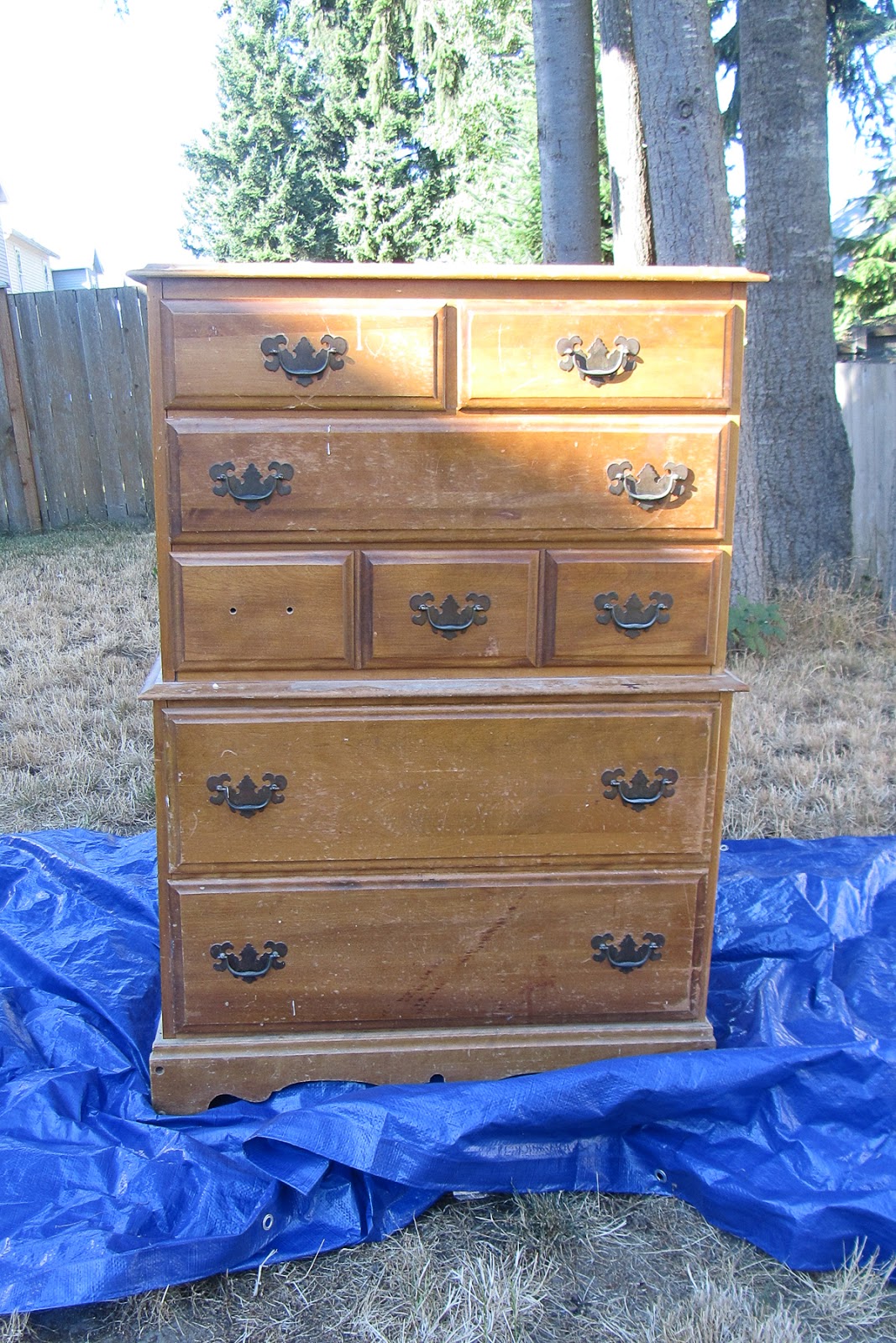Wee Gems Designs A dresser Redo