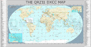 MAPA DXCC :: MAPA DE LAS DIVERSAS DIVISIONES DXCC (qrz dxcc map)