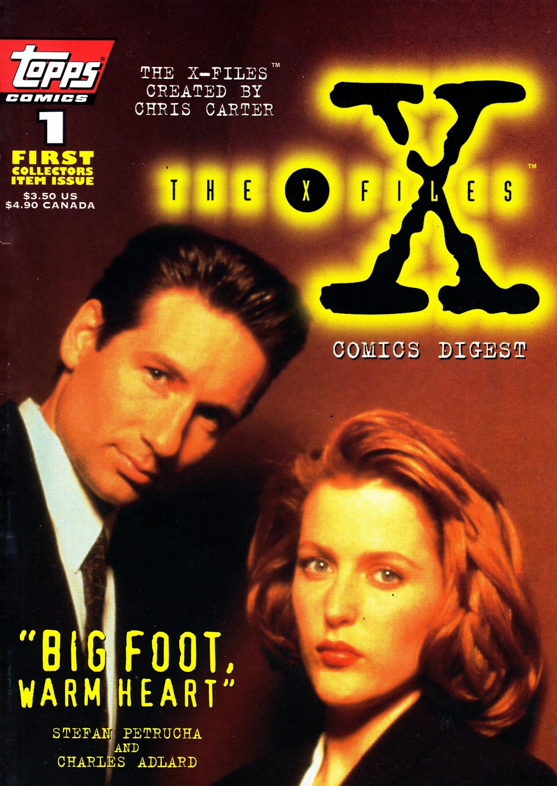 STARLOGGED GEEK MEDIA AGAIN 1995 THE XFILES COMICS DIGEST Issue 1