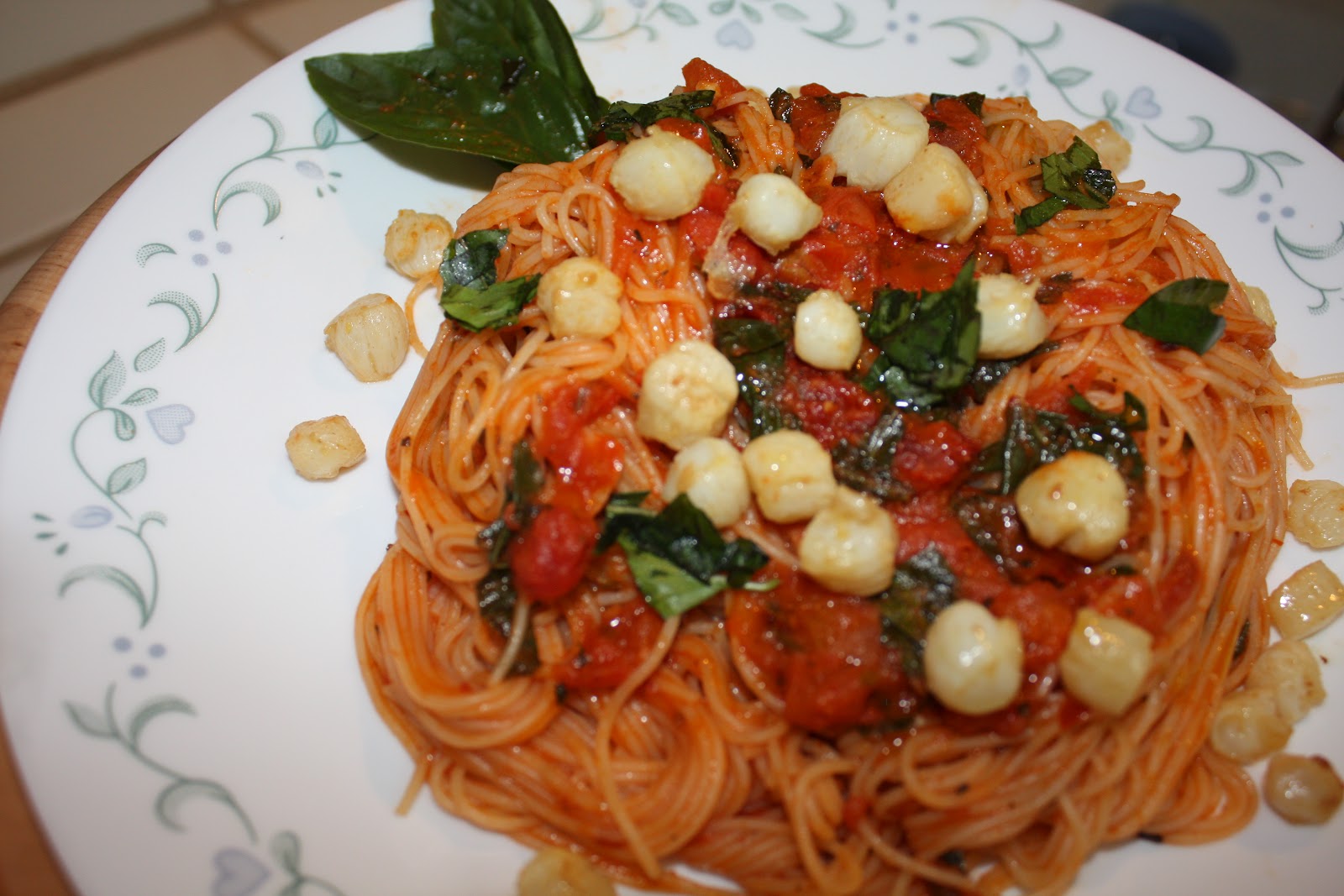 Culinary Hike A Trail to Bon Appetite!! Capellini Pomodoro with Bay