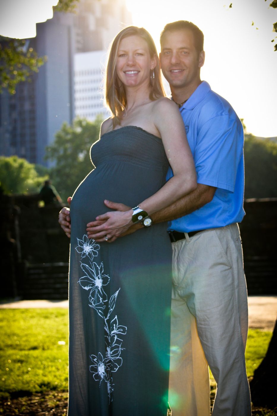 charles+camera blake maternity photographs in piedmont park