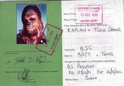 Us Alien Card