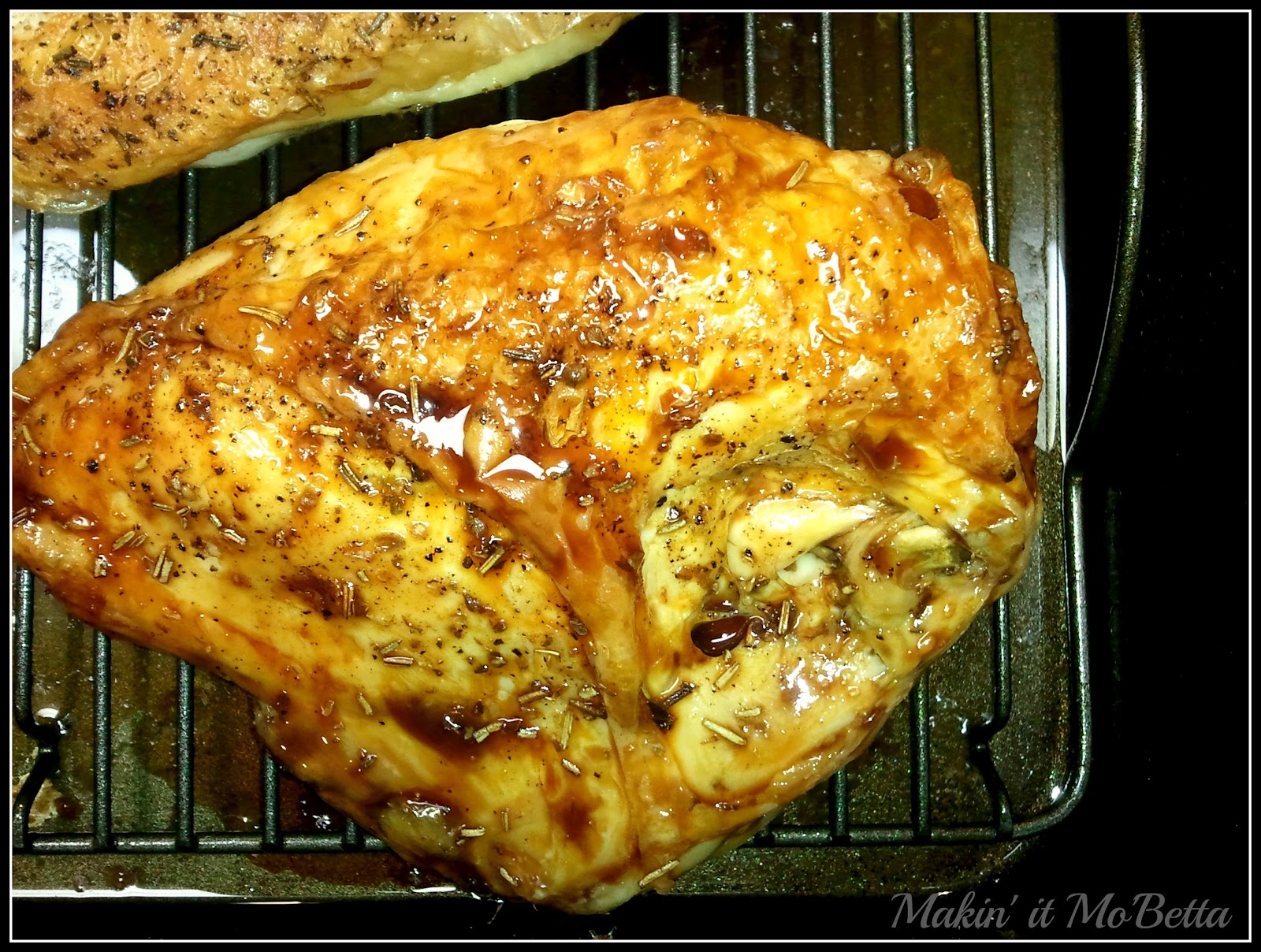Makin' it Mo' Betta Baked Chicken with Honey and Molasses