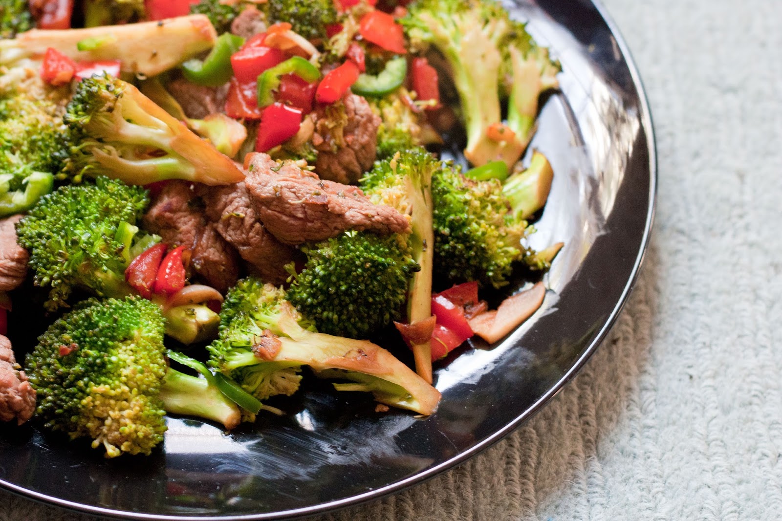 Pudding, Pie and Beef and Broccoli