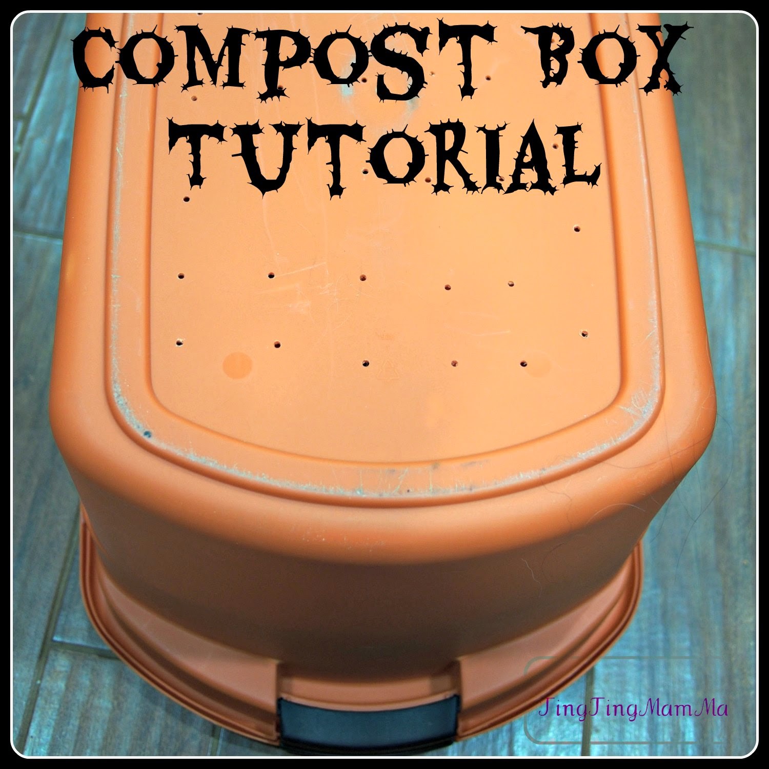 TingTingMamMa Compost Box Tutorial