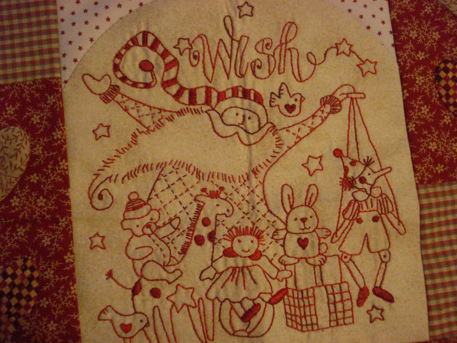 Snippets of a Quilter Wish Quilt