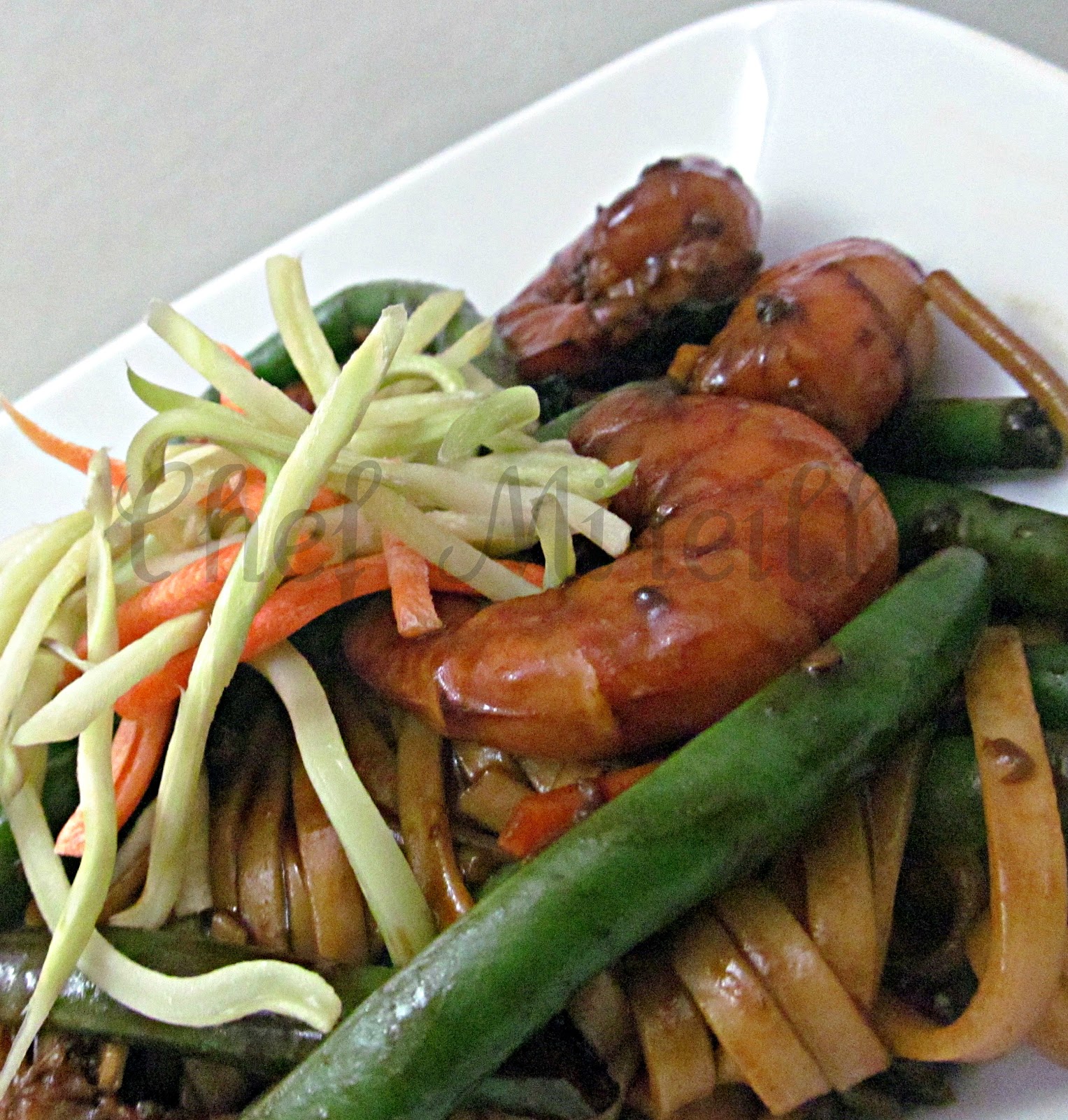 Yakitori Shrimp Udon The Schizo Chef