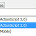 ActionScript tanggal dengan Flash