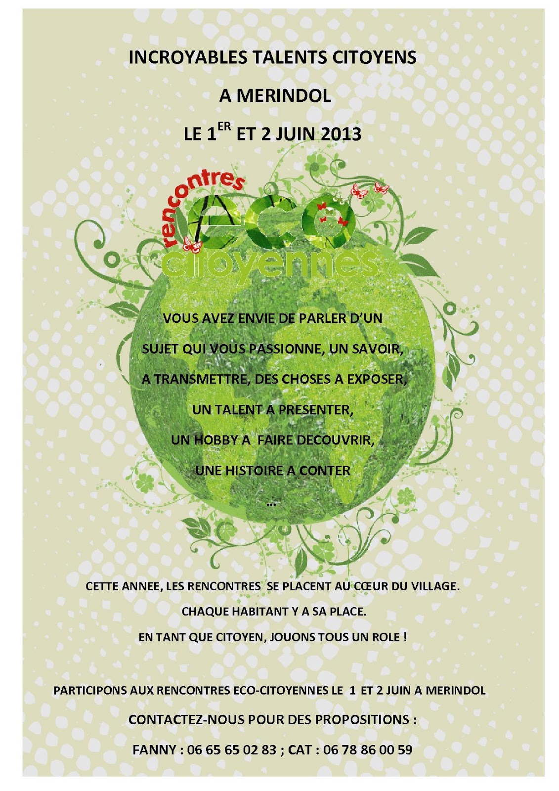 rencontres eco citoyennes merindol 2012