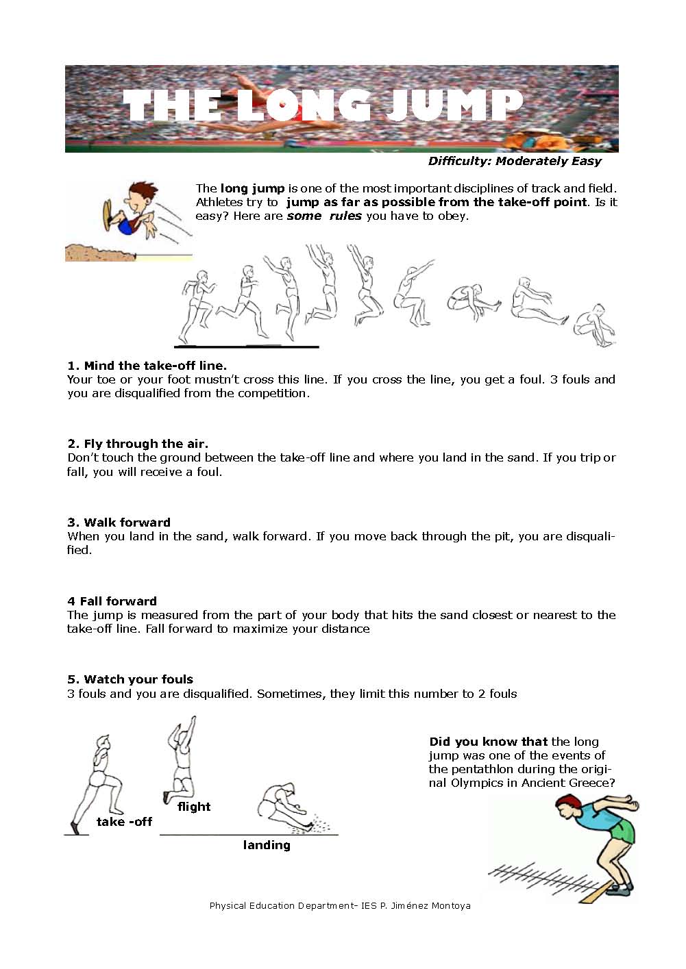 Physical Education Athletics