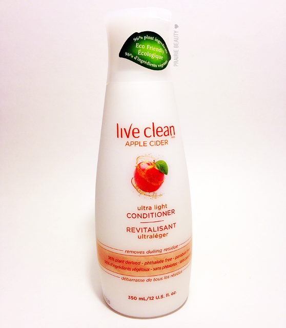 REVIEW Live Clean Apple Cider Clarifying Shampoo & Ultra Light