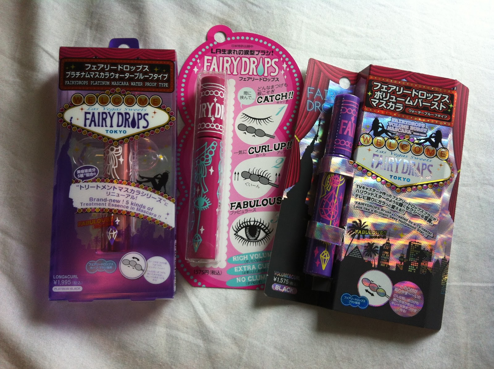 Jessica Choy Fairy Drops Fairydrops Platinum Mascara Water Proof Type