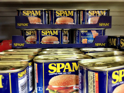 tins of spam