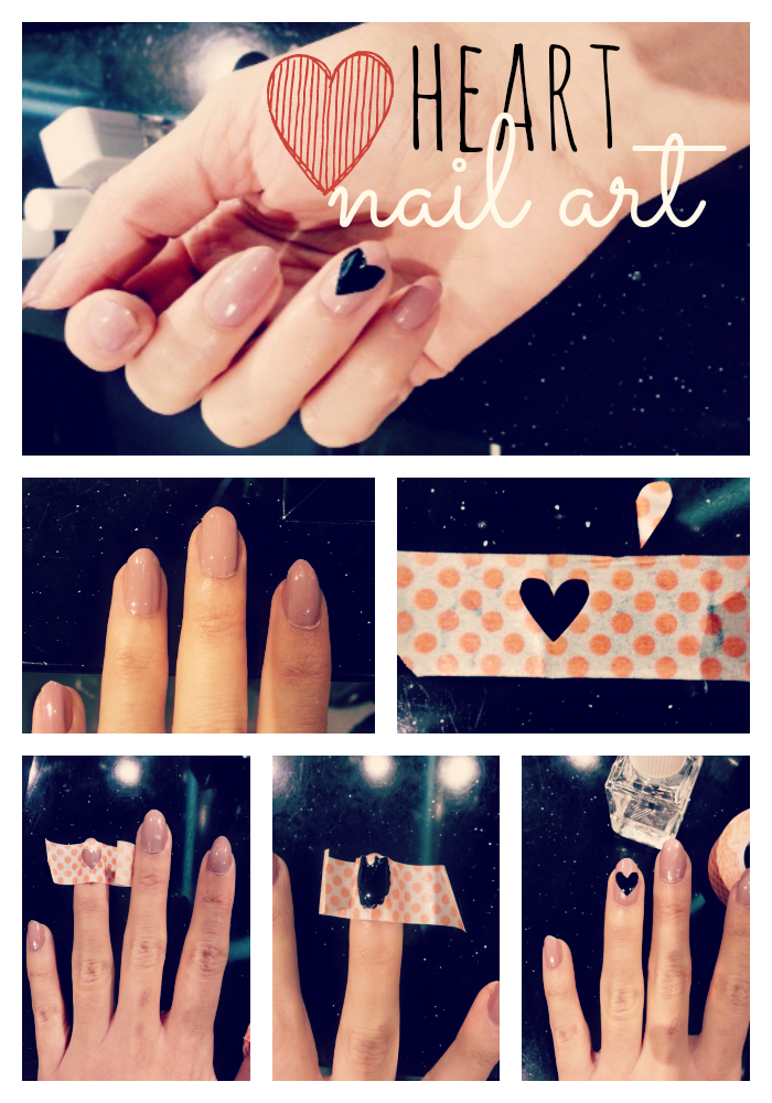 Luna DIY Heart Nail Art