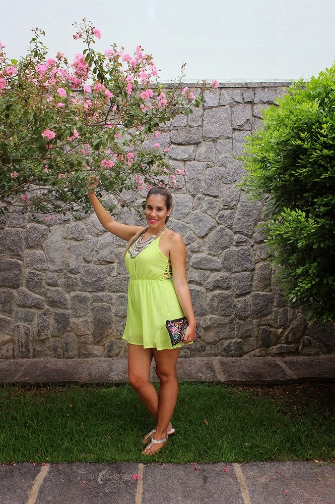 Made in China : Look do dia - Macacão verde 7