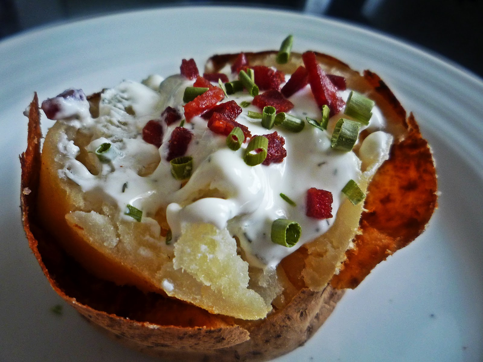 Lean and Luscious Corner Baked Potato Topper