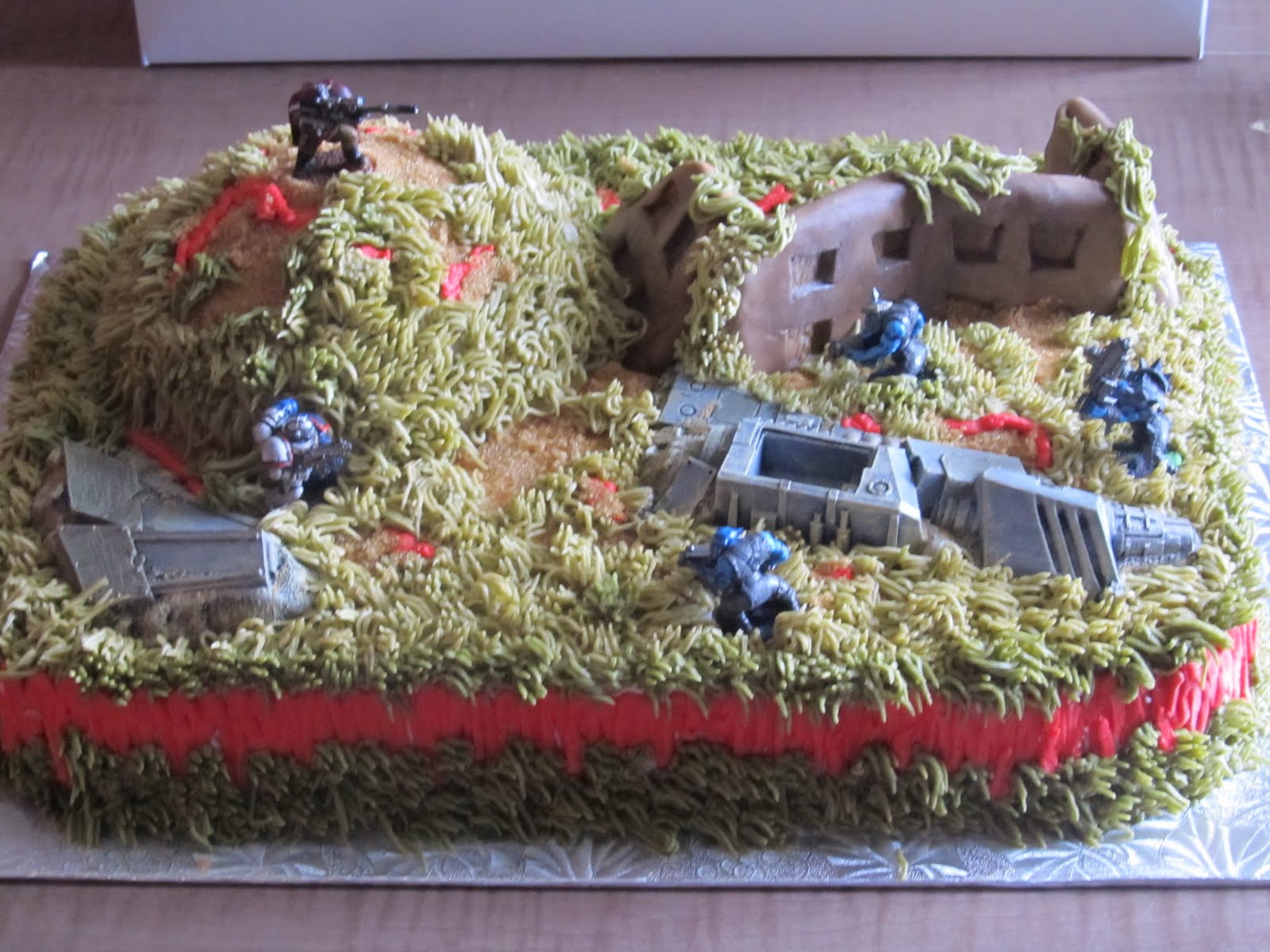 Cake Designs by Steph Warhammer Cake!