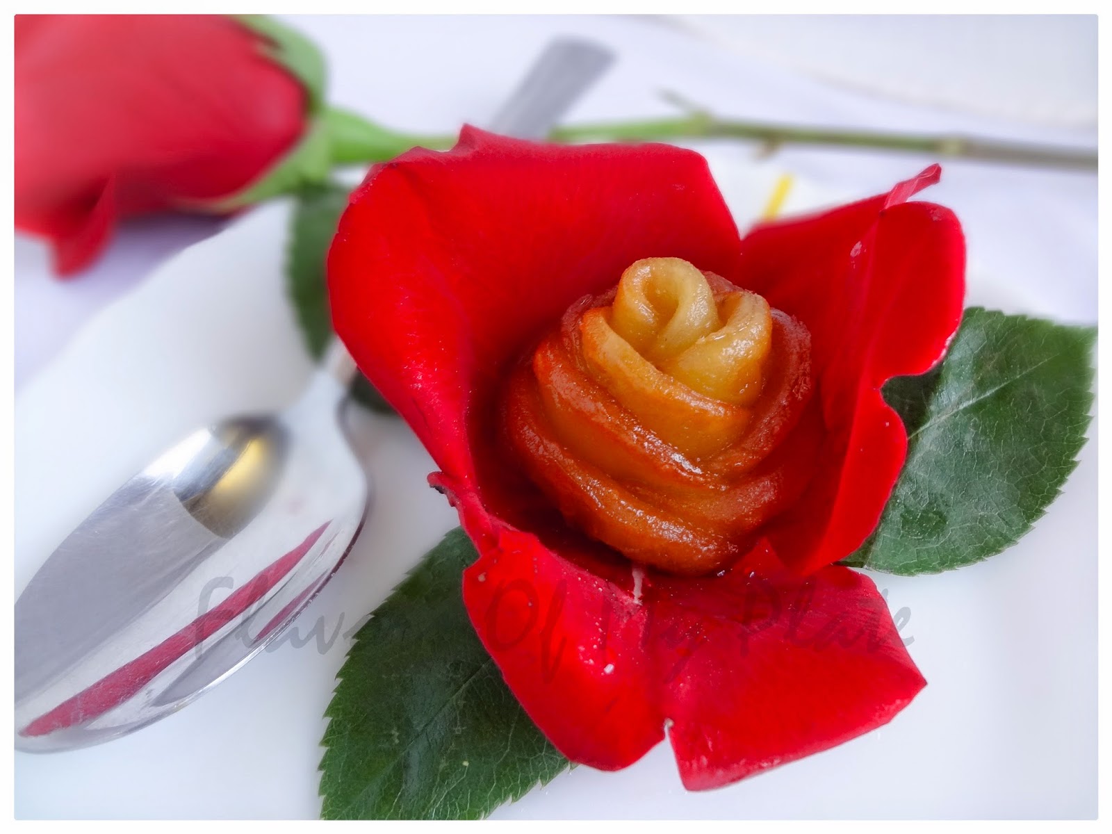 Flavors Of My Plate Golap Pithe.......Edible Rose Garden