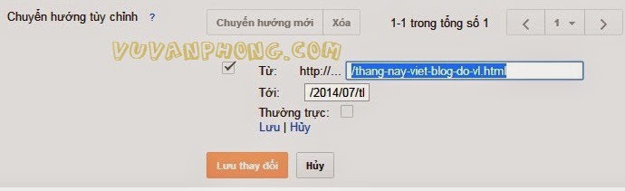 Cài đặt tùy chỉnh tìm kiếm của Blogger hỗ trợ SEO tốt