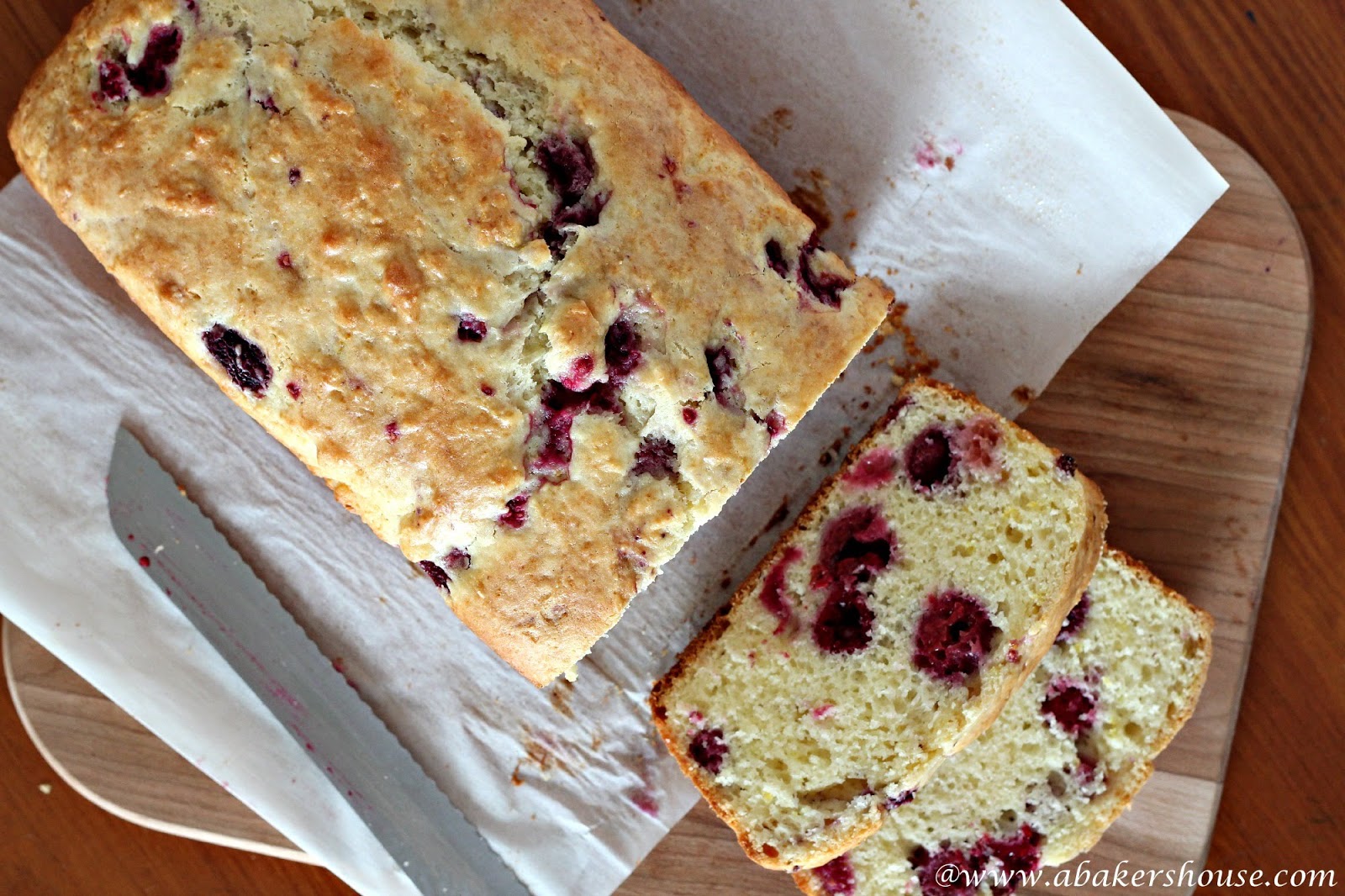 Raspberry Quick Bread for TwelveLoaves April A Baker's House