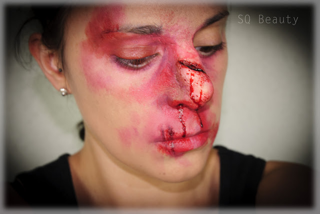 Maquillaje efectos especiales: Nariz rota, Special Effects makeup: Broken nose Halloween Silvia Quirós Maquillaje efectos especiales: Nariz rota, Special Effects makeup: Broken nose Halloween Silvia Quirós