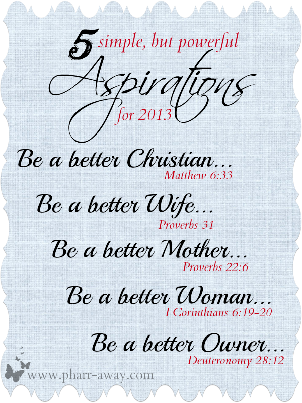 my aspirations