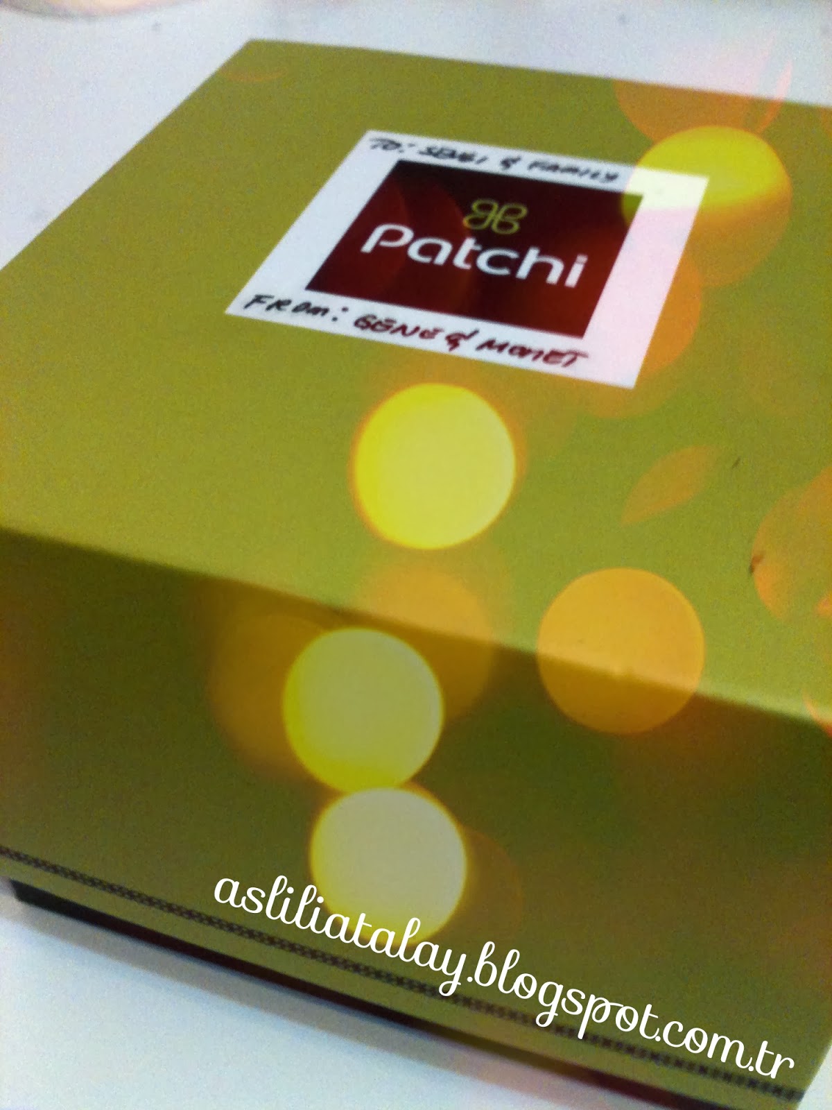 Patchi Çikolataları Aşktır