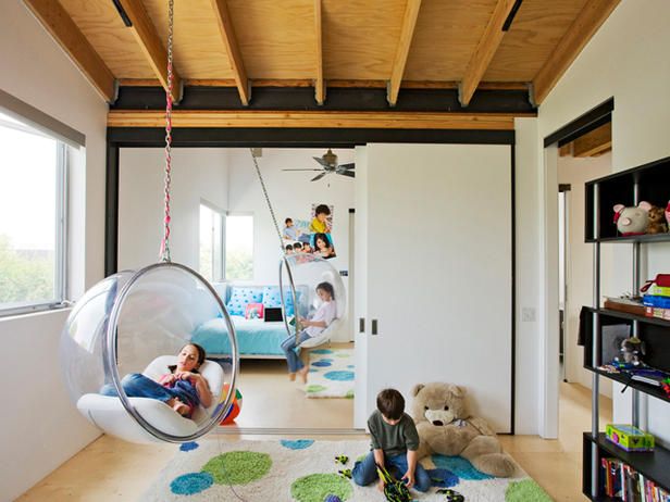 columpio niños interior