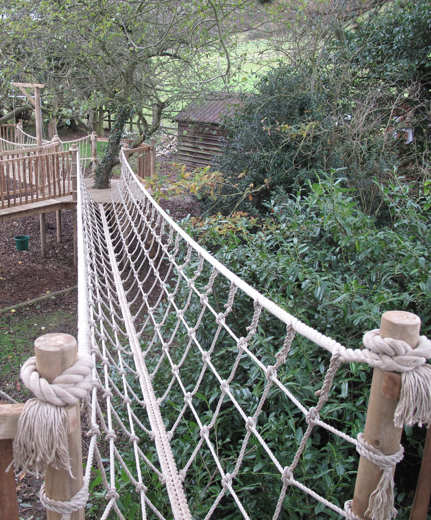 Tree House Walkways and Bridges Squirrel Design