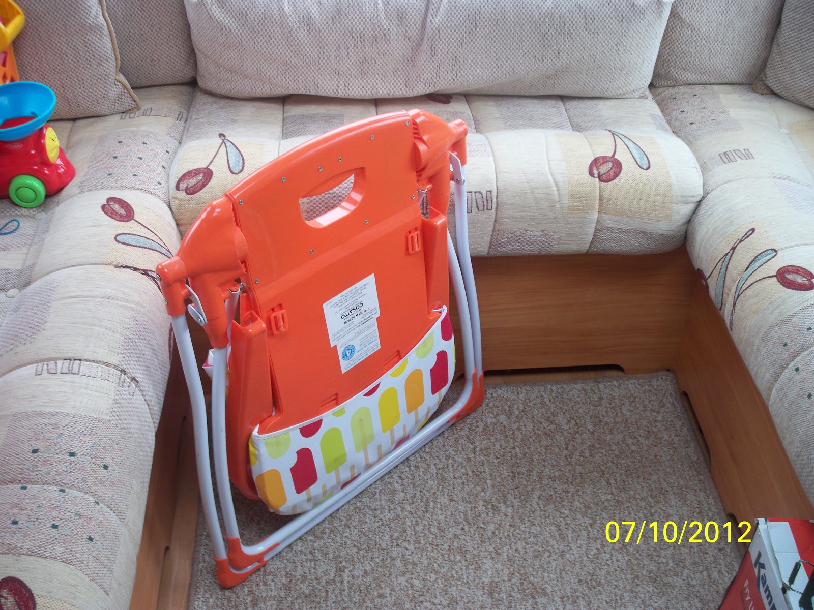 cosatto folding high chair