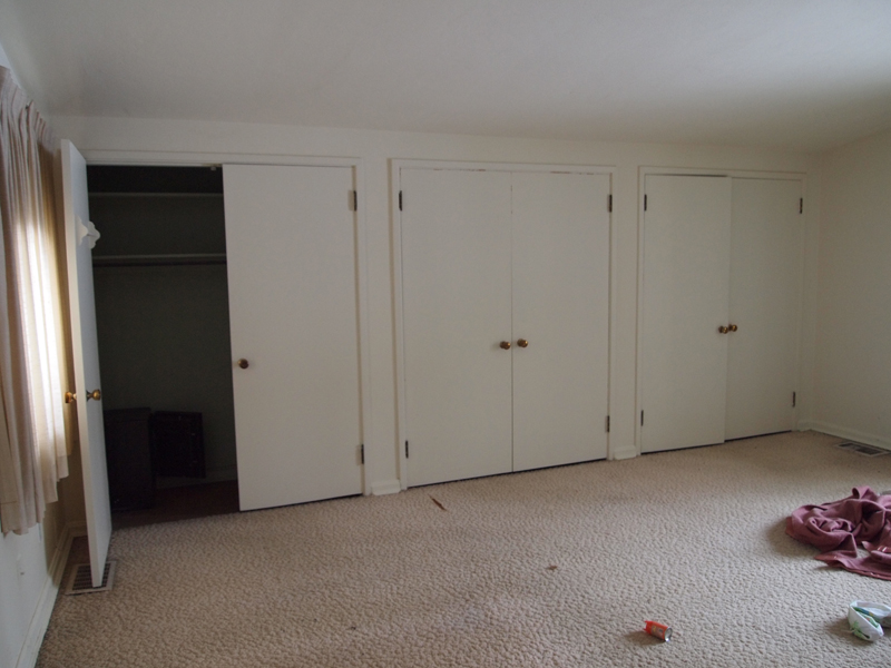 Pax closet doors, no bottom rail — LiveModern Your Best Modern Home