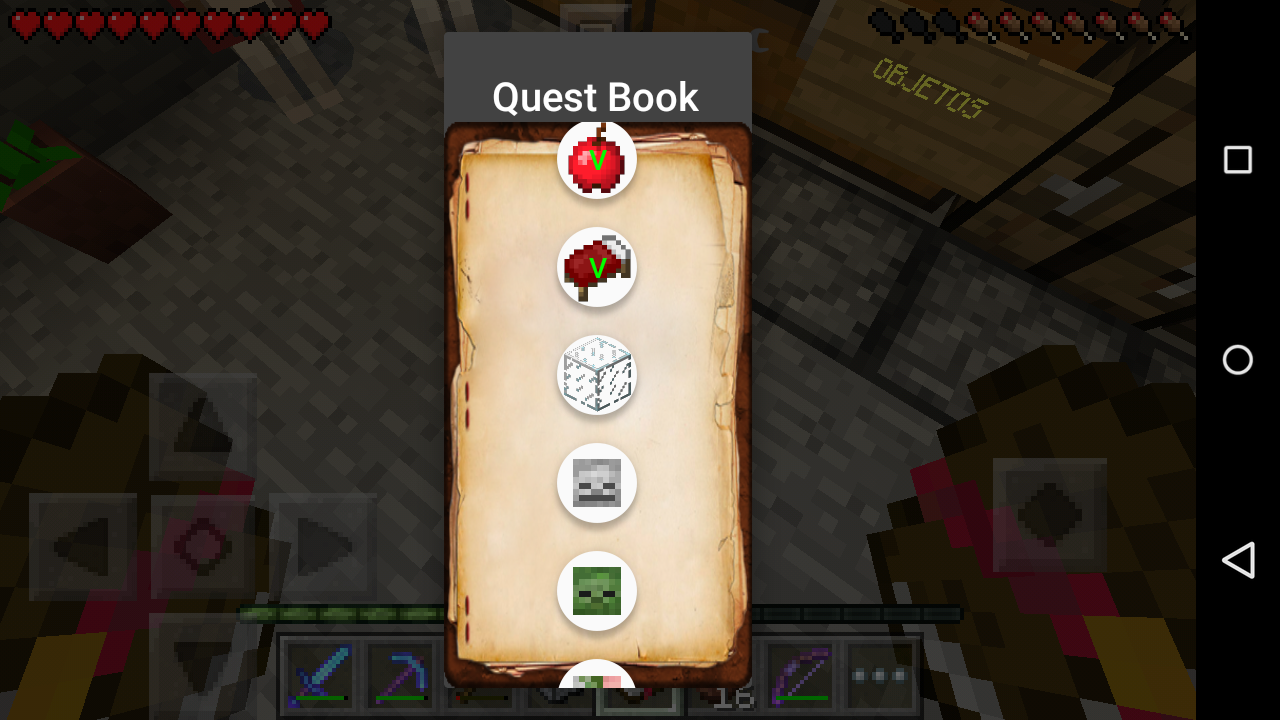 [MOD] Quest Book (Livros de Conquistas) Minecraft PE 0.13.0 Pocket MCPE