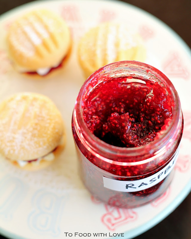 To Food with Love Microwave Raspberry Jam