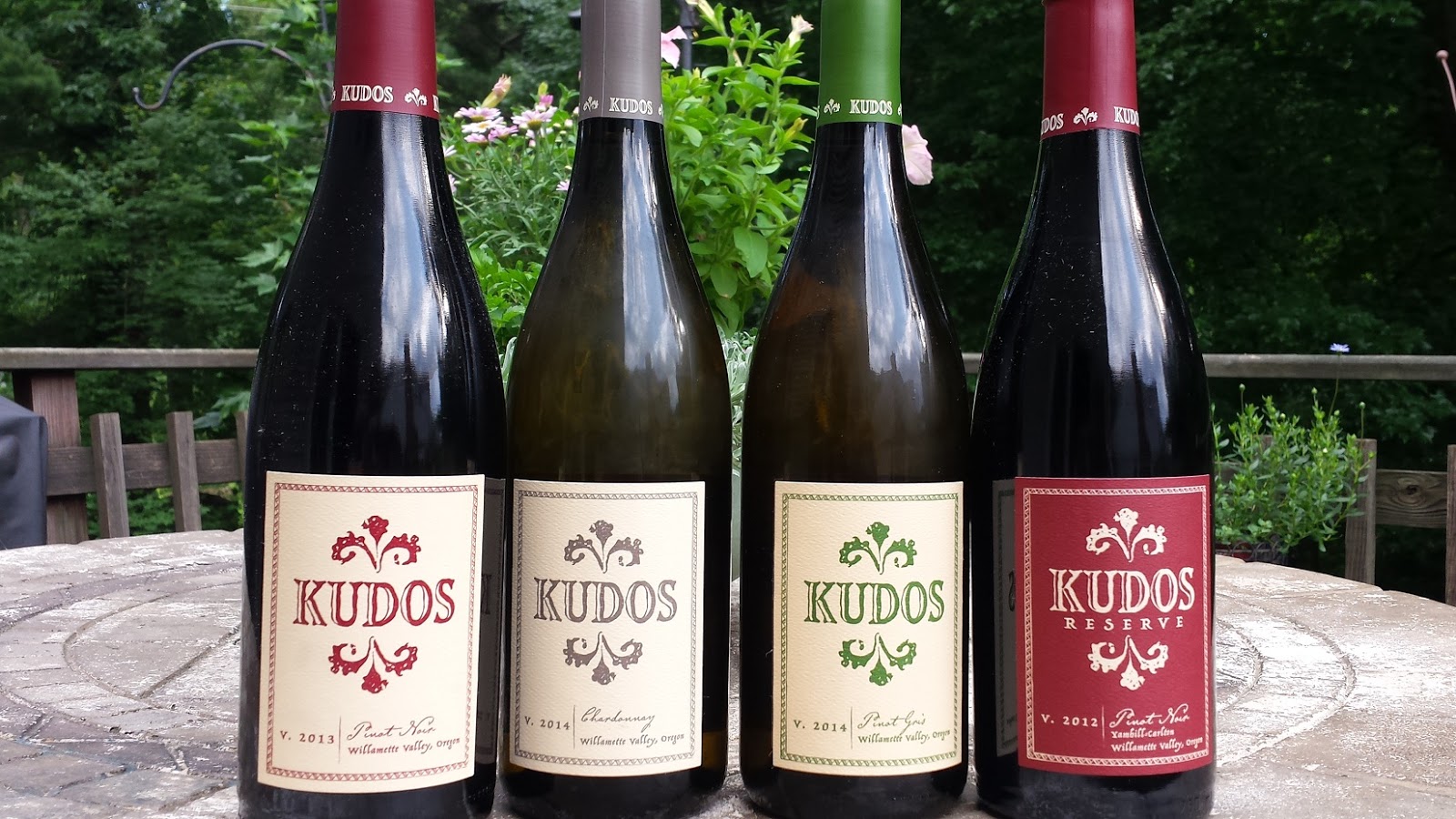Kudos Wine Four Wines from the Willamette Valley Oregon