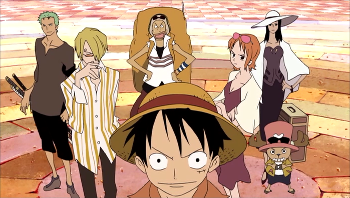 Aaron Long Cartoons - Blog: Mamoru Hosoda's One Piece Movie 6