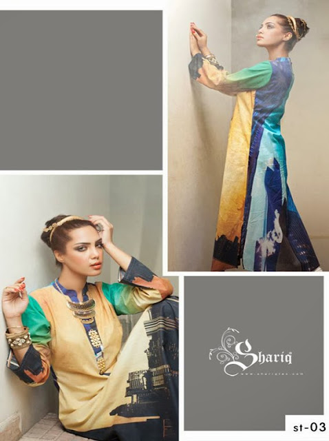 Shariq Digital Prints Lookbook 2013-11