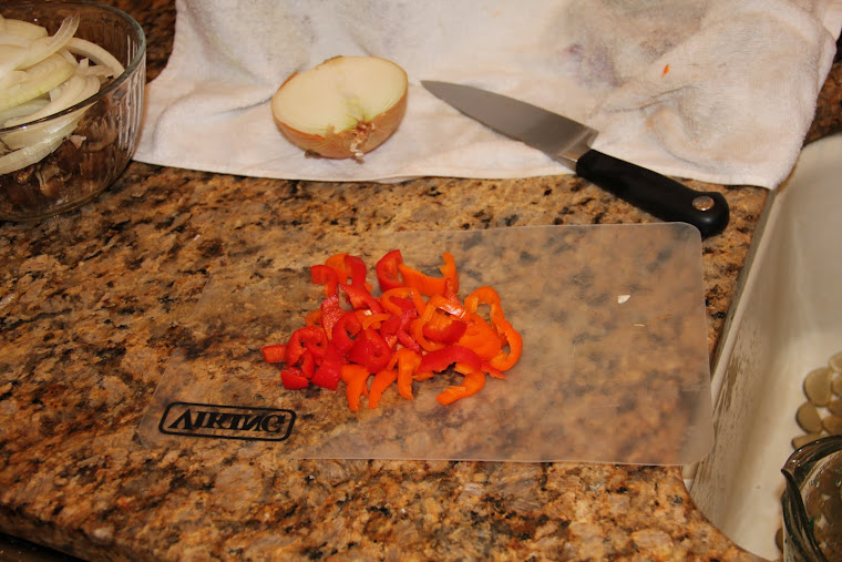 Seed and Chop the Pepper