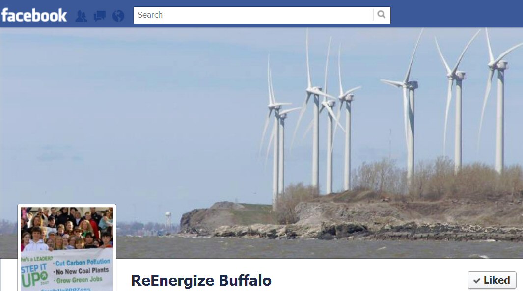 "Like" Re-Energize Buffalo on FaceBook