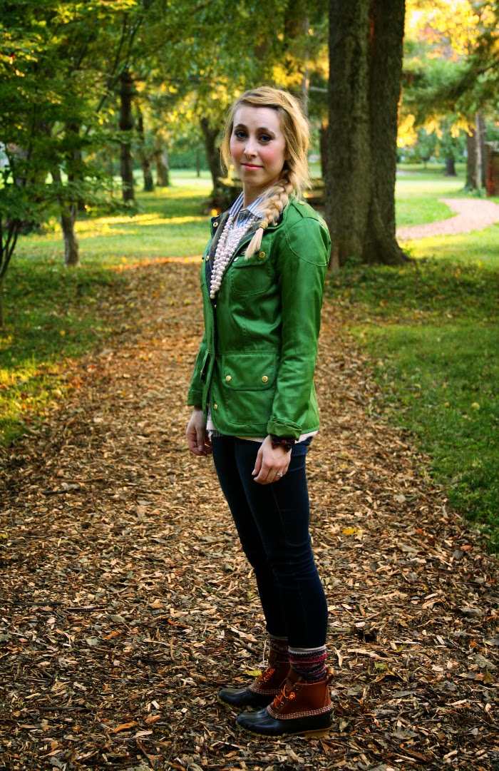 Exploring in Bean Boots CLASSY SASSY