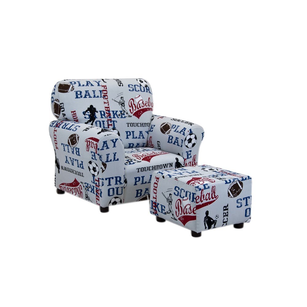 Kids' & Toddler Chair and Ottoman Sets