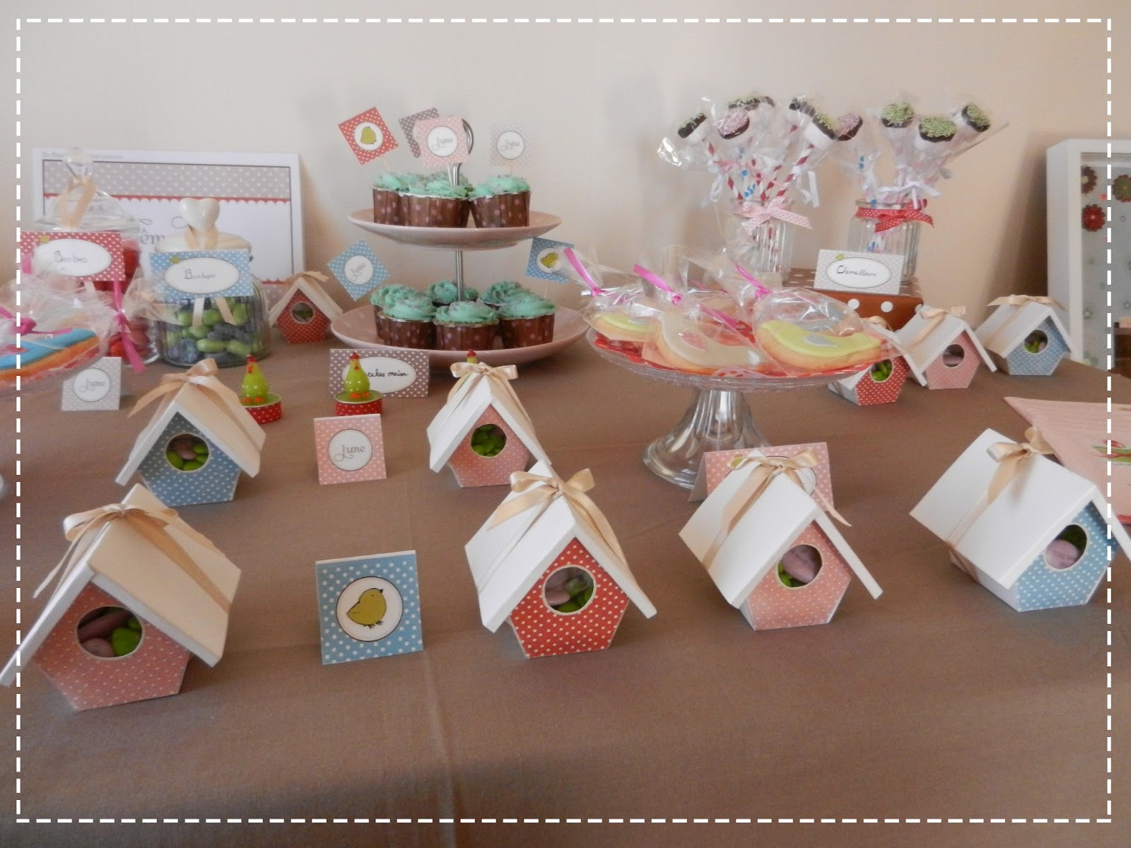 Decoration Table Bapteme Theme Oiseau Decoration Table Bapteme Theme Oiseau