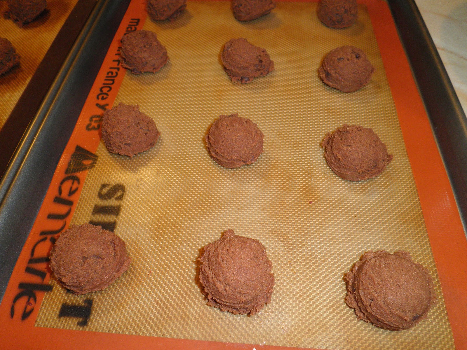 Secrets from the Cookie Princess Mint Double Chocolate Chip Cookies