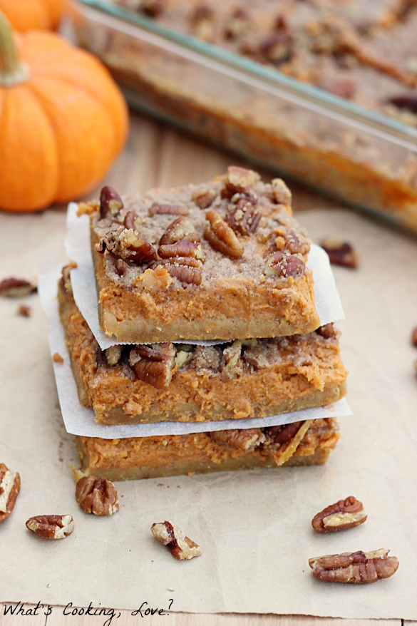 Pumpkin Pie Bars Whats Cooking Love