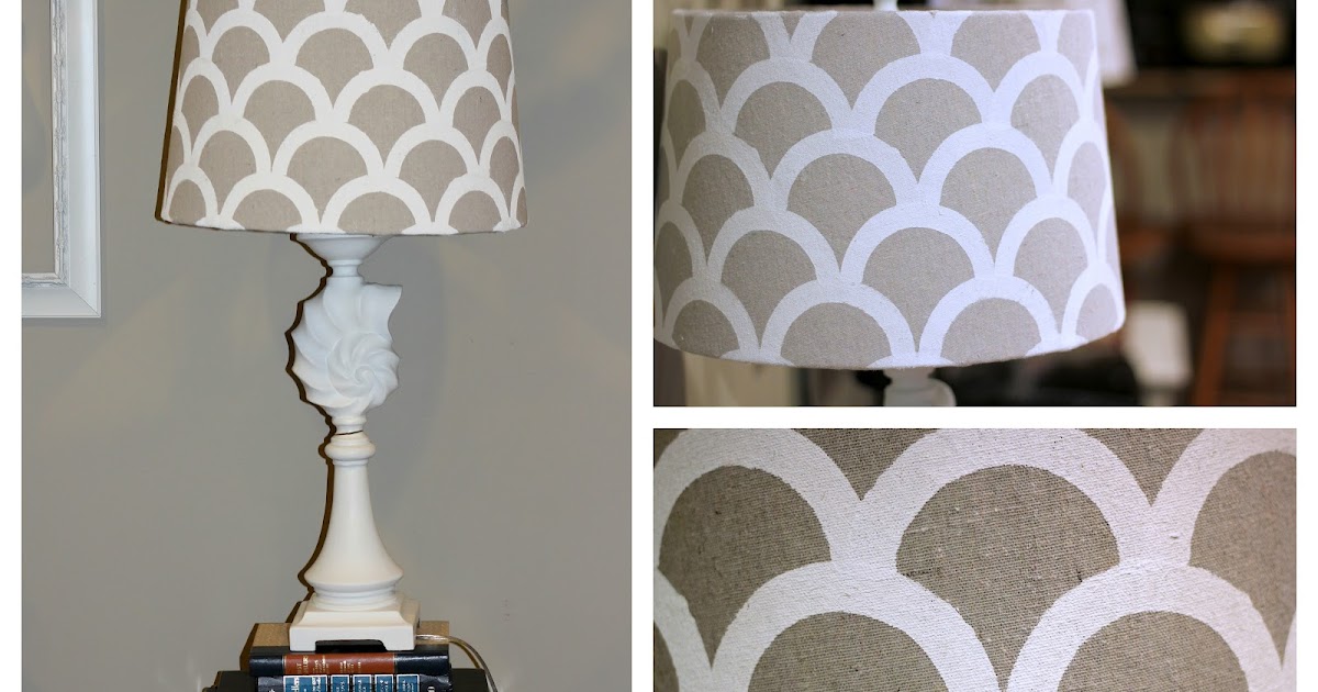Mari Makes Project Scalloped Lampshades