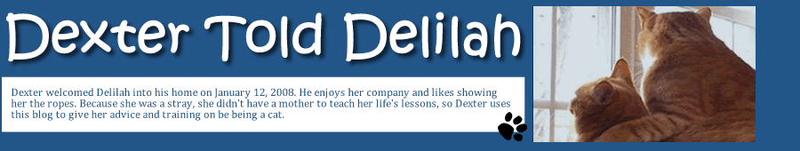 Dexter told Delilah