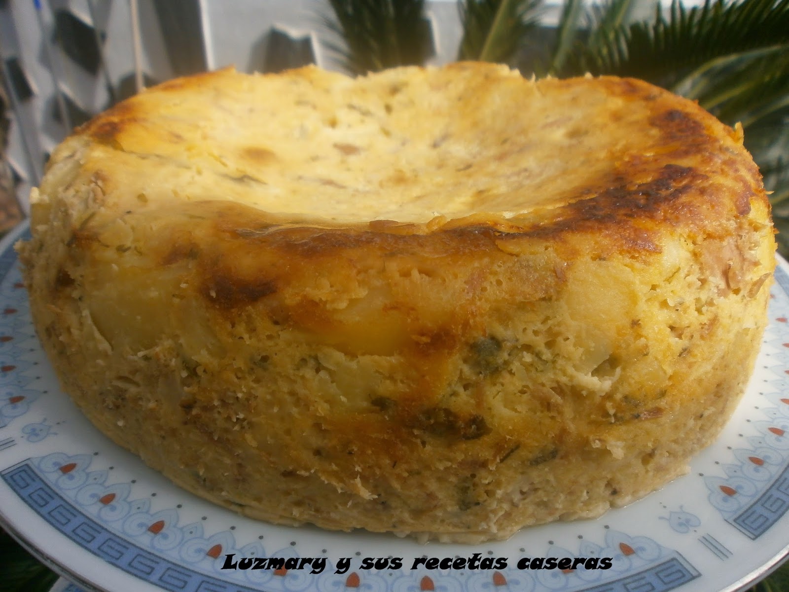 Luzmary y sus recetas caseras TORTILLA DE PAPAS Y ATUN EN OLLA GM E